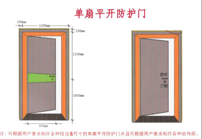宜宾2mmpb防护铅门